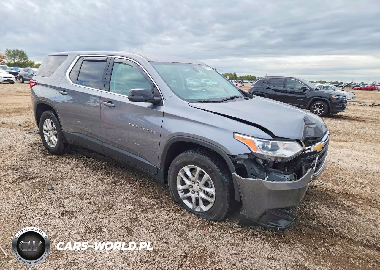 2021 Chevrolet Traverse Ls VIN:1GNEVFKW1MJ134924 - 4