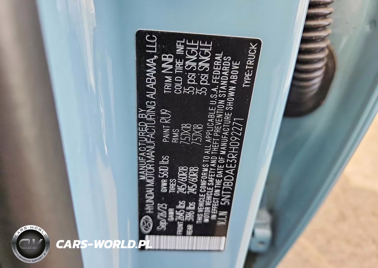 2024 Hyundai Santa Cruz Sel VIN:5NTJBDAE3RH092271 - 13