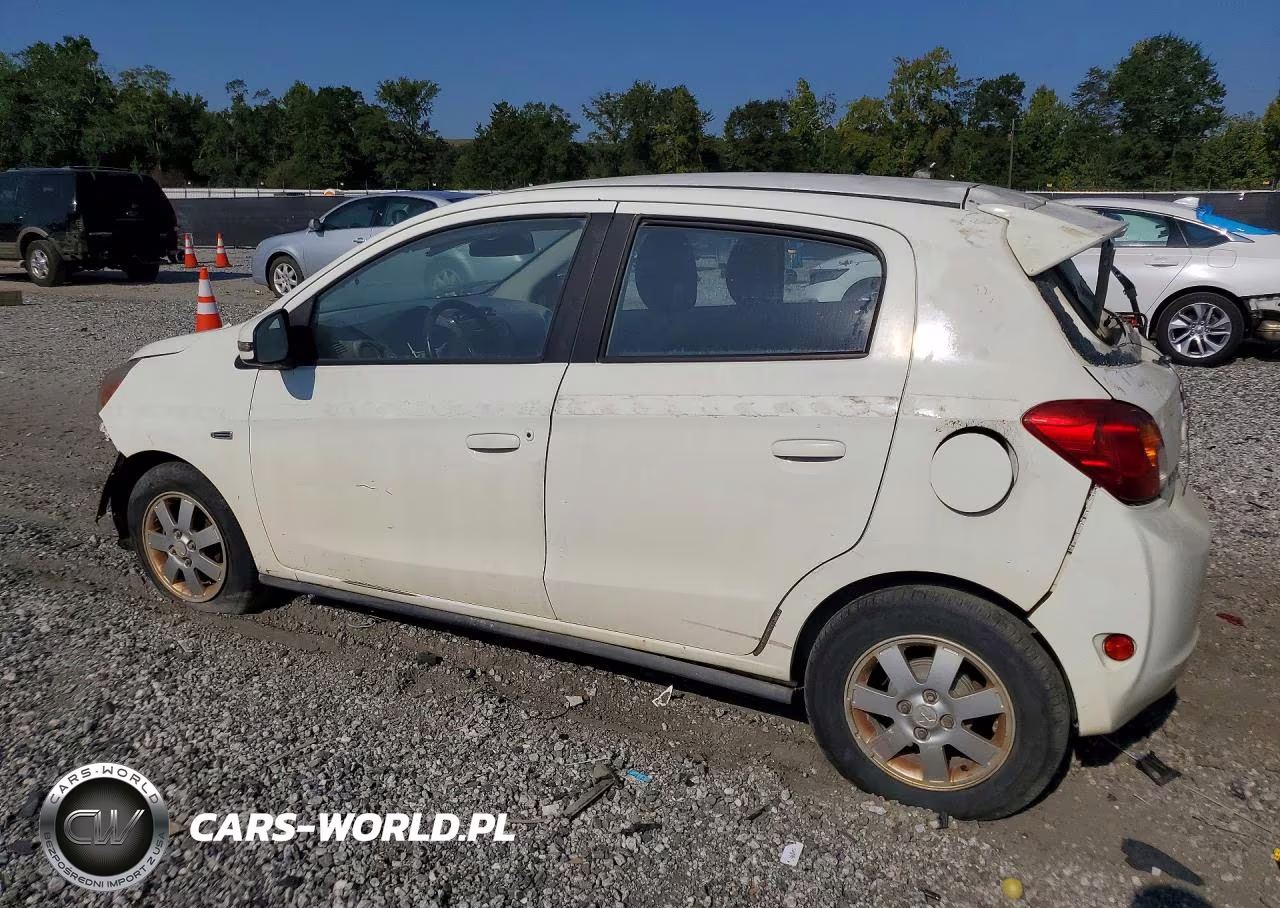 2015 Mitsubishi Mirage Es VIN:ML32A4HJXFH014401 - 2