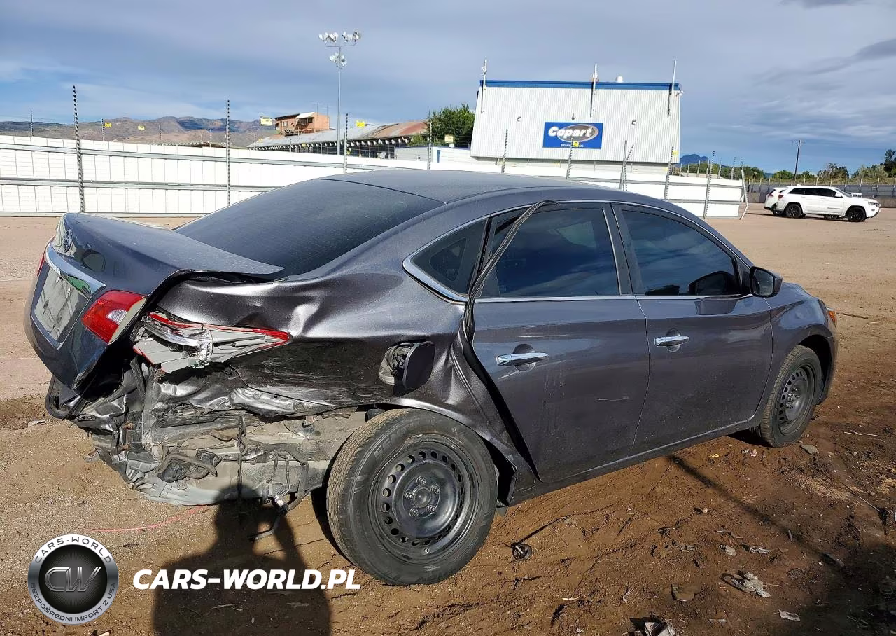 2019 Nissan Sentra S VIN:3N1AB7APXKY358267 - 3