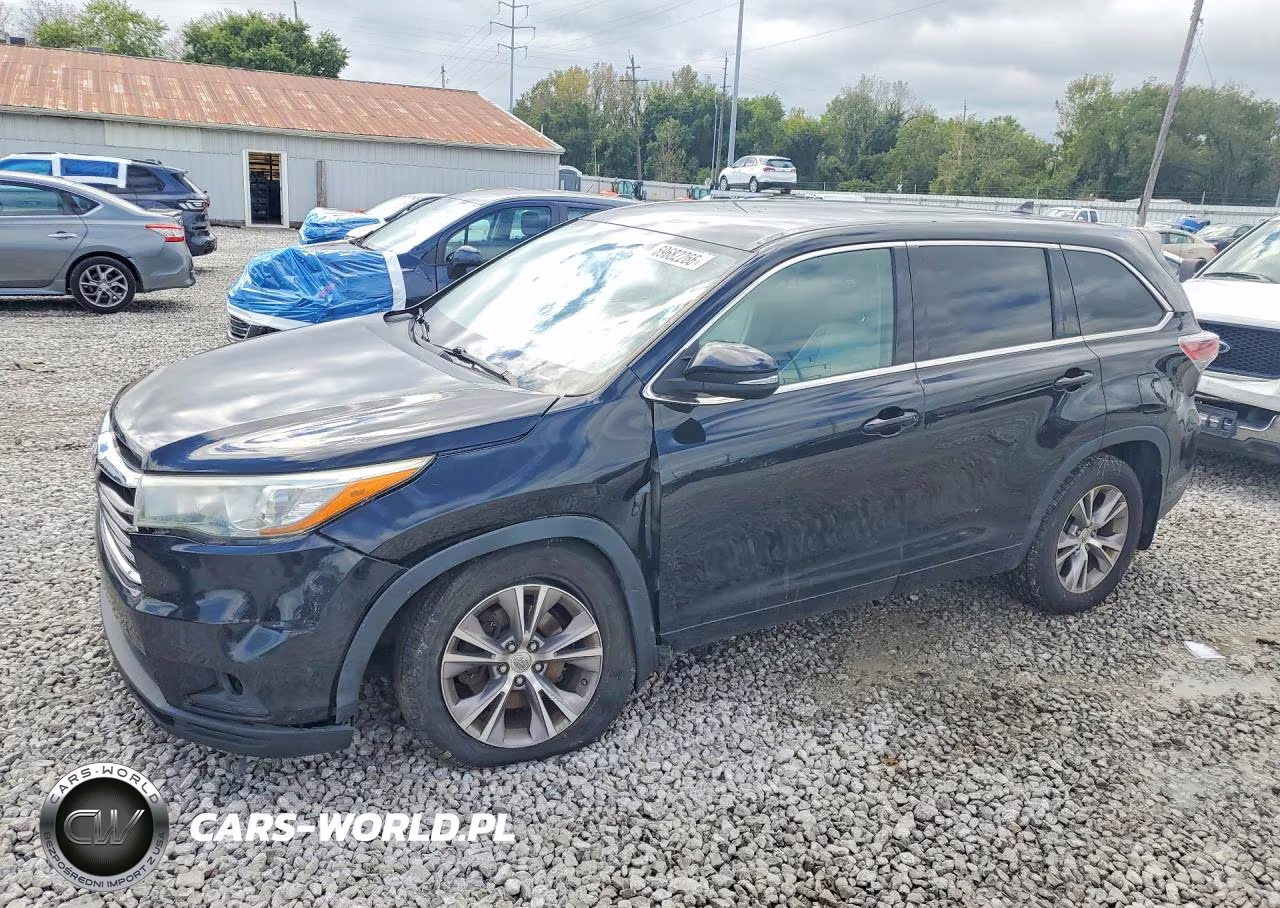 2015 Toyota Highlander Le Plus VIN:5TDBKRFH6FS168543 - 1