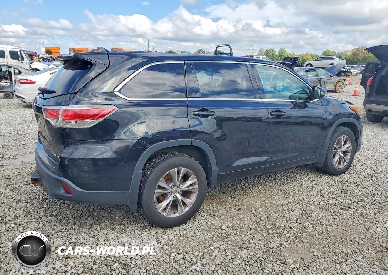 2015 Toyota Highlander Le Plus VIN:5TDBKRFH6FS168543 - 3
