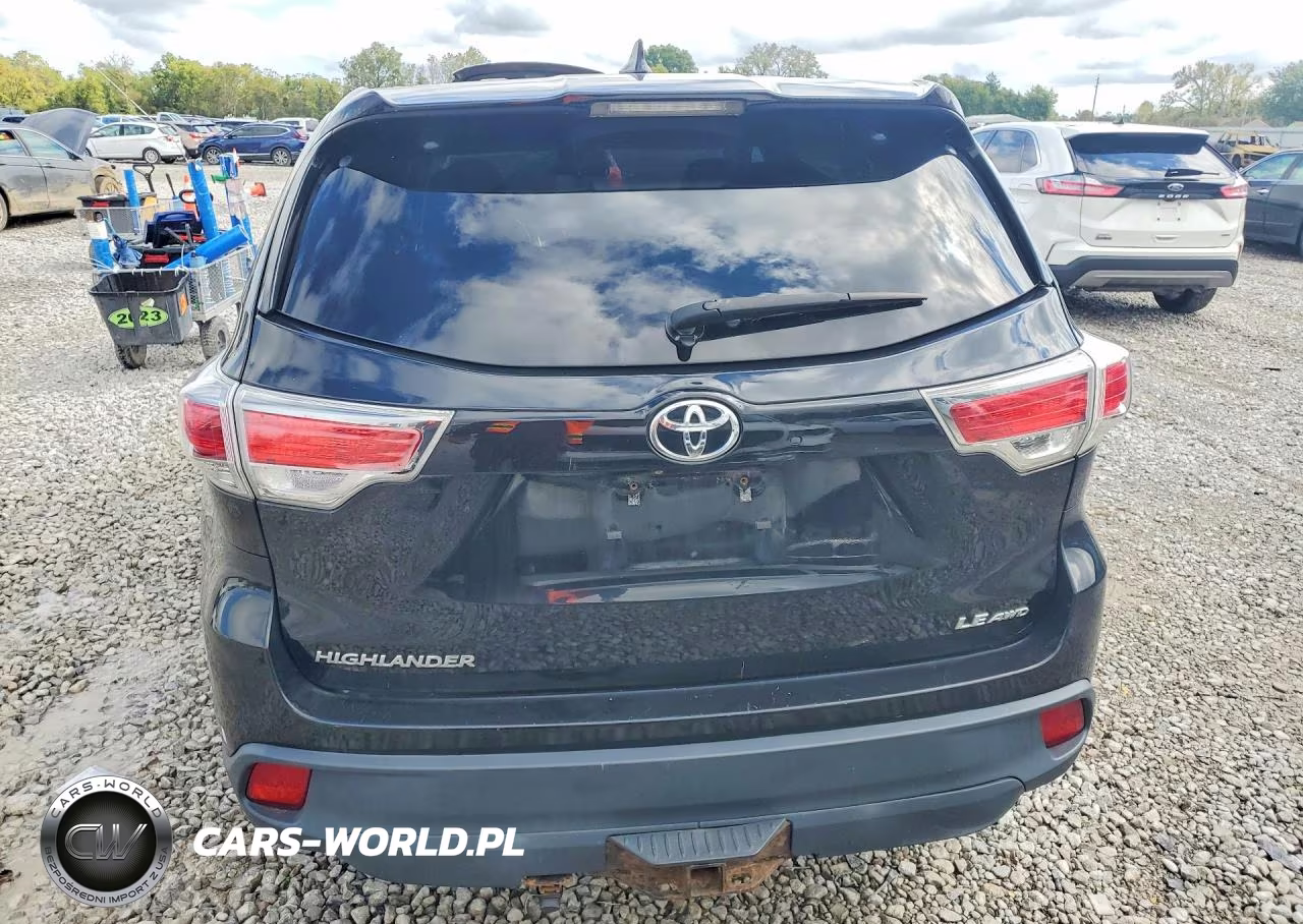 2015 Toyota Highlander Le Plus VIN:5TDBKRFH6FS168543 - 6