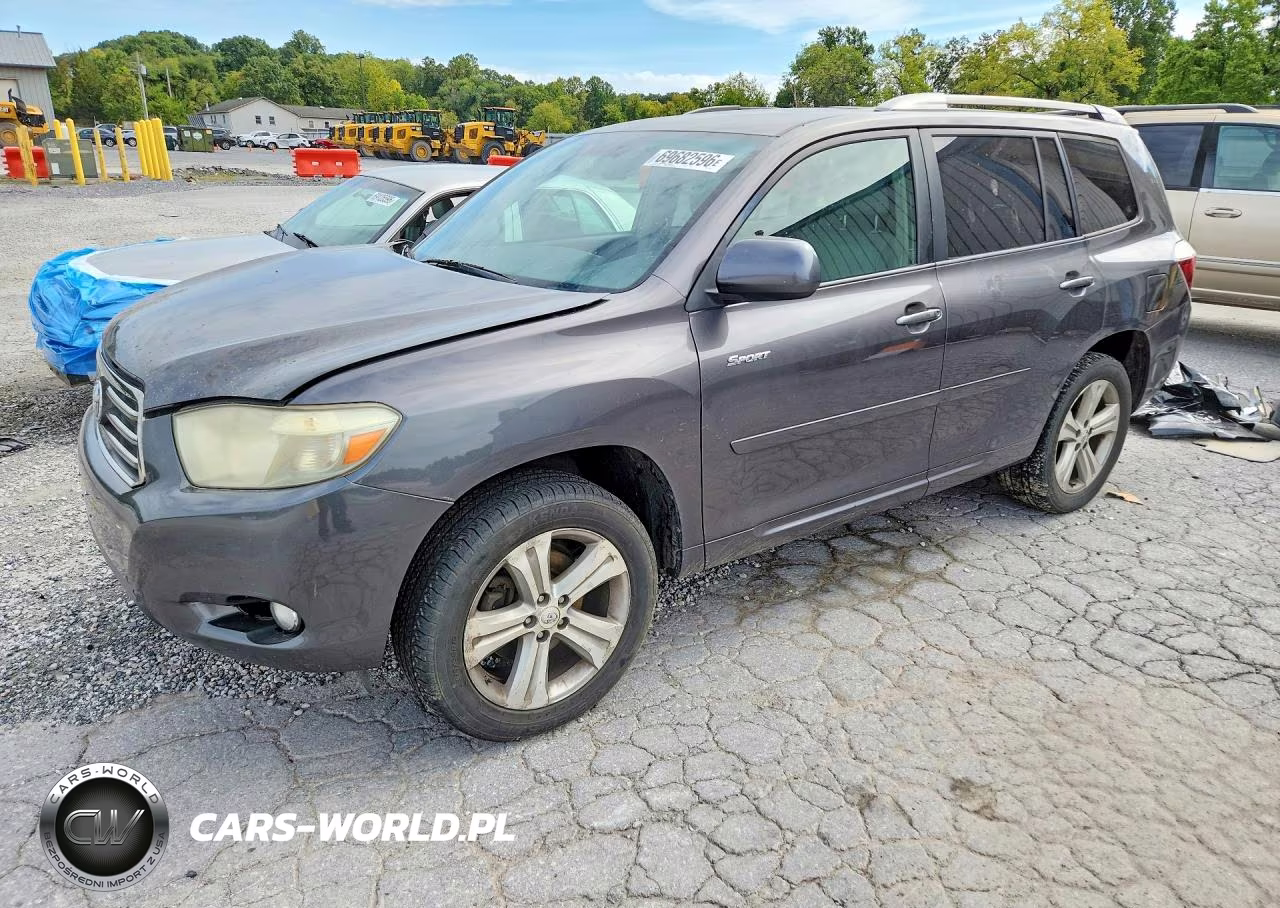 2009 Toyota Highlander Sport VIN:JTEES43A892113946 - 1