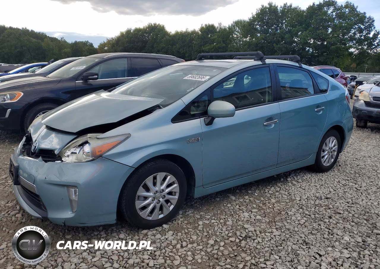 2012 Toyota Prius Plug-In Hybrid Base VIN:JTDKN3DP5C3026132 - 1