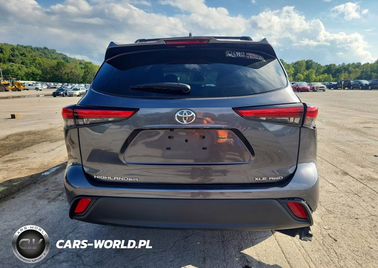 2022 Toyota Highlander Xle VIN:5TDGZRBH0NS578583 - 6