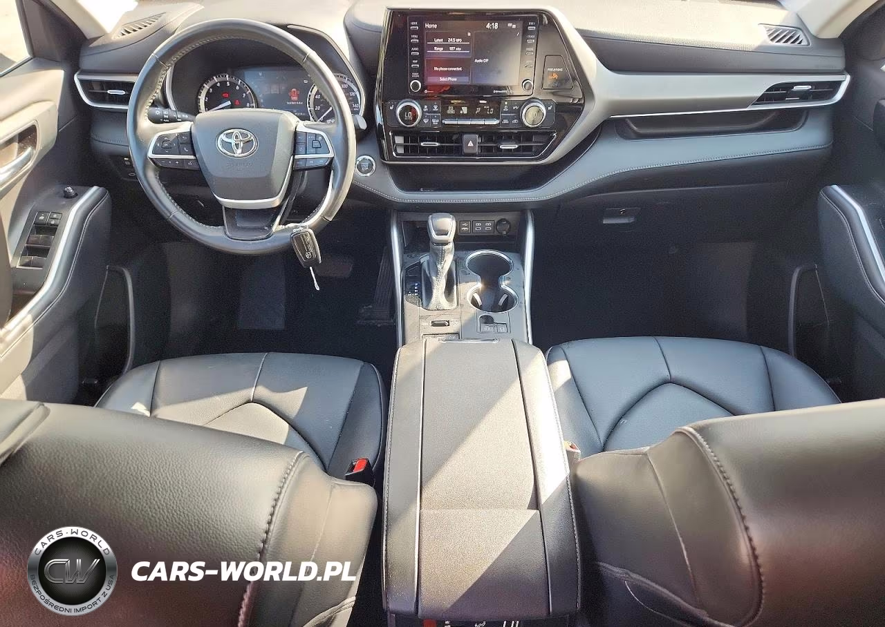 2022 Toyota Highlander Xle VIN:5TDGZRBH0NS578583 - 8