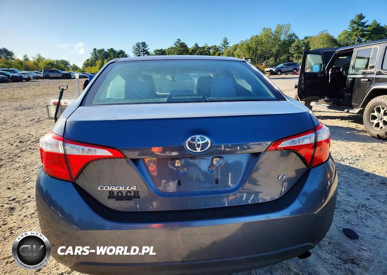 2016 Toyota Corolla Le VIN:2T1BURHE4GC567541 - 6