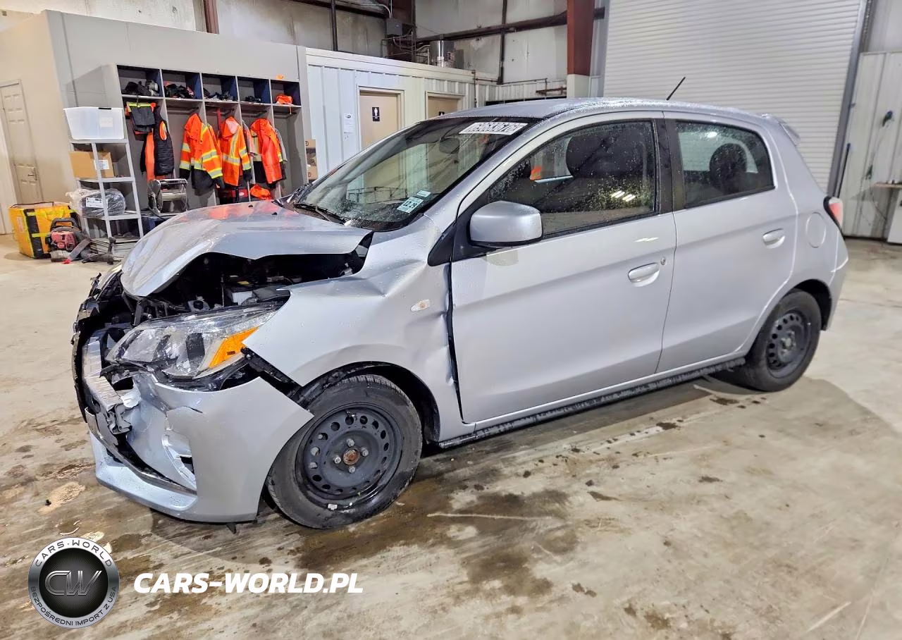 2024 Mitsubishi Mirage Es VIN:ML32AUHJ7RH034013 - 1