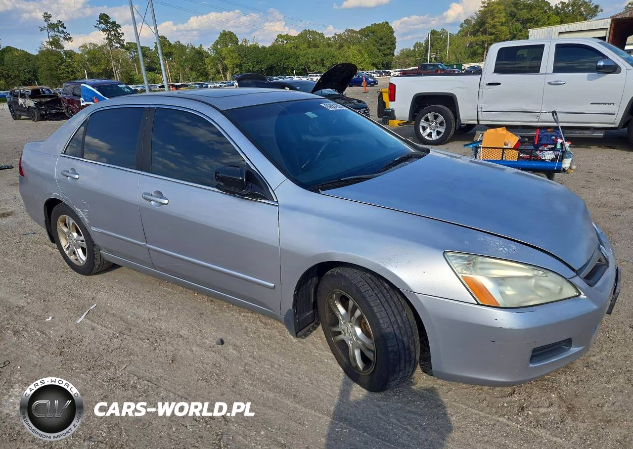 2007 Honda Accord Ex VIN:1HGCM56887A140749 - 4