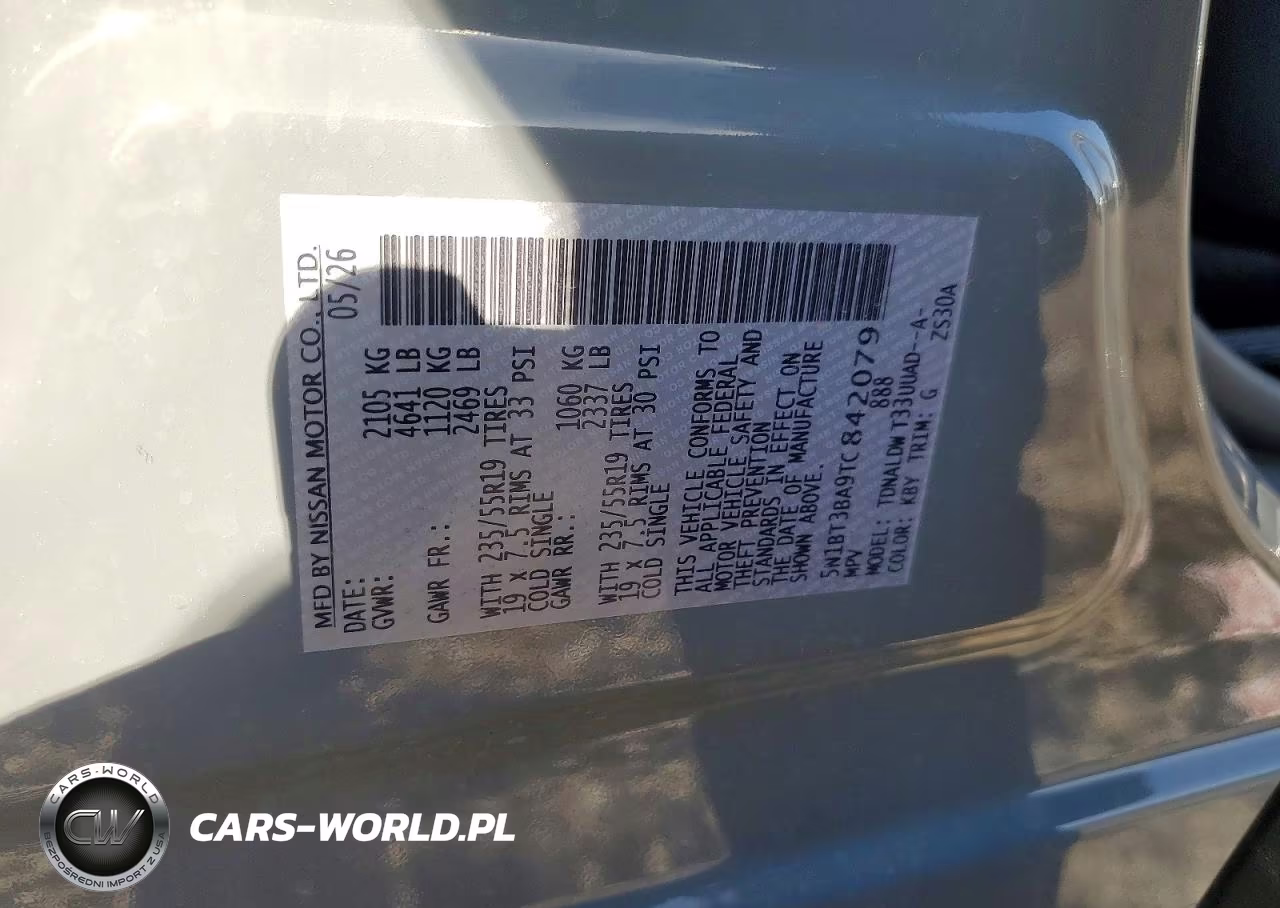 2026 Nissan Rogue Dark Armor VIN:5N1BT3BA9TC842079 - 13
