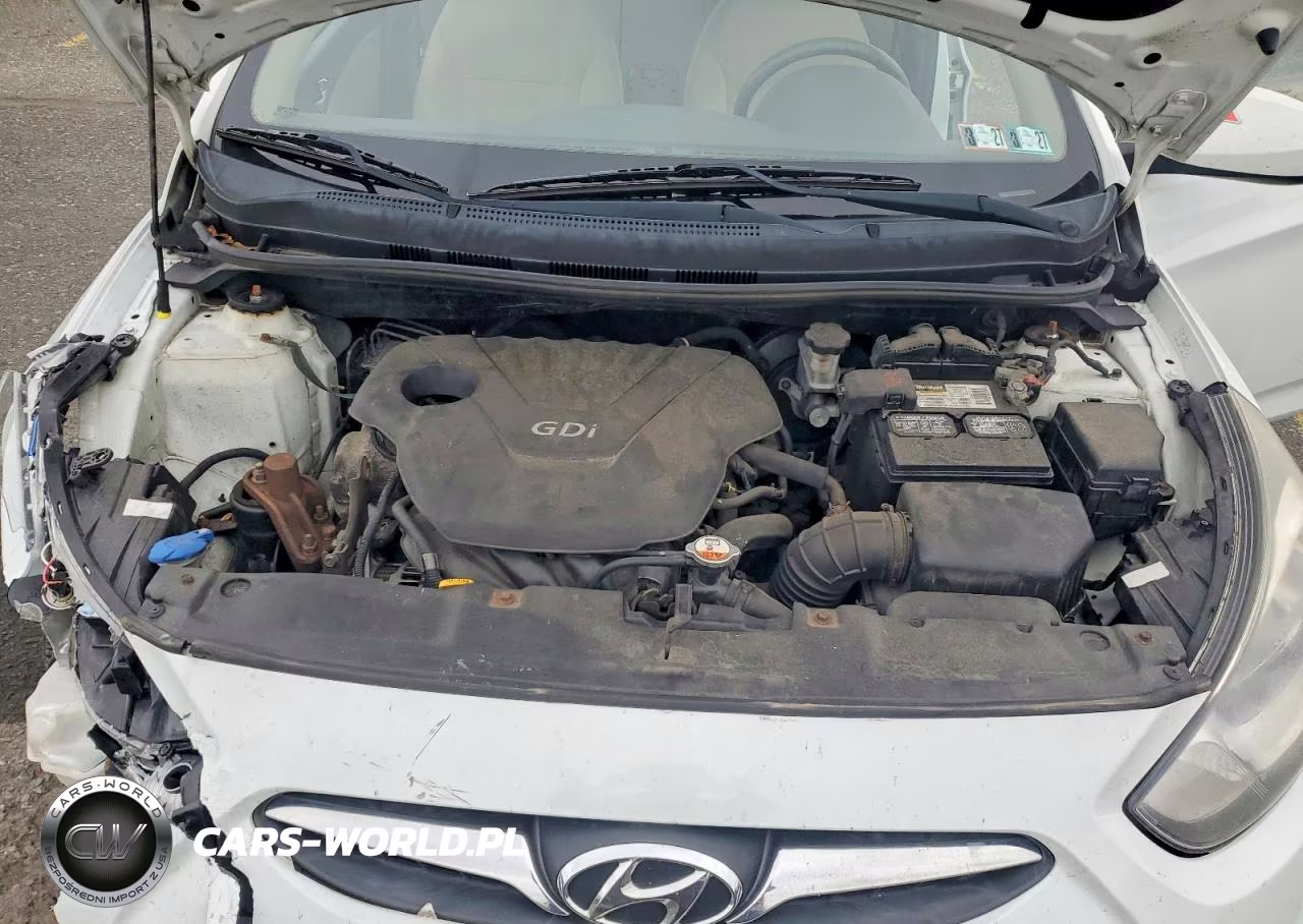 2013 Hyundai Accent Gls VIN:KMHCU4AE5DU435903 - 11
