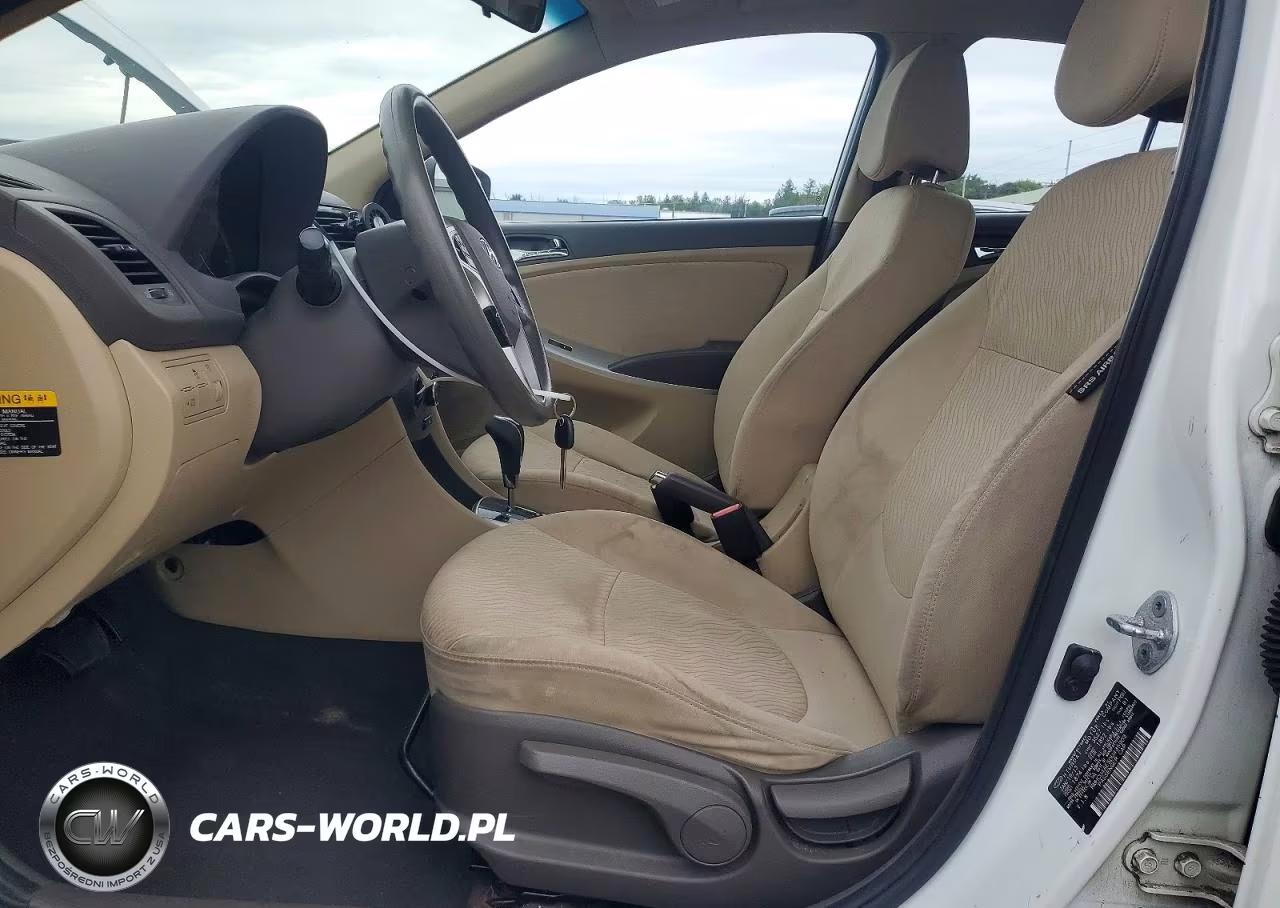 2013 Hyundai Accent Gls VIN:KMHCU4AE5DU435903 - 7