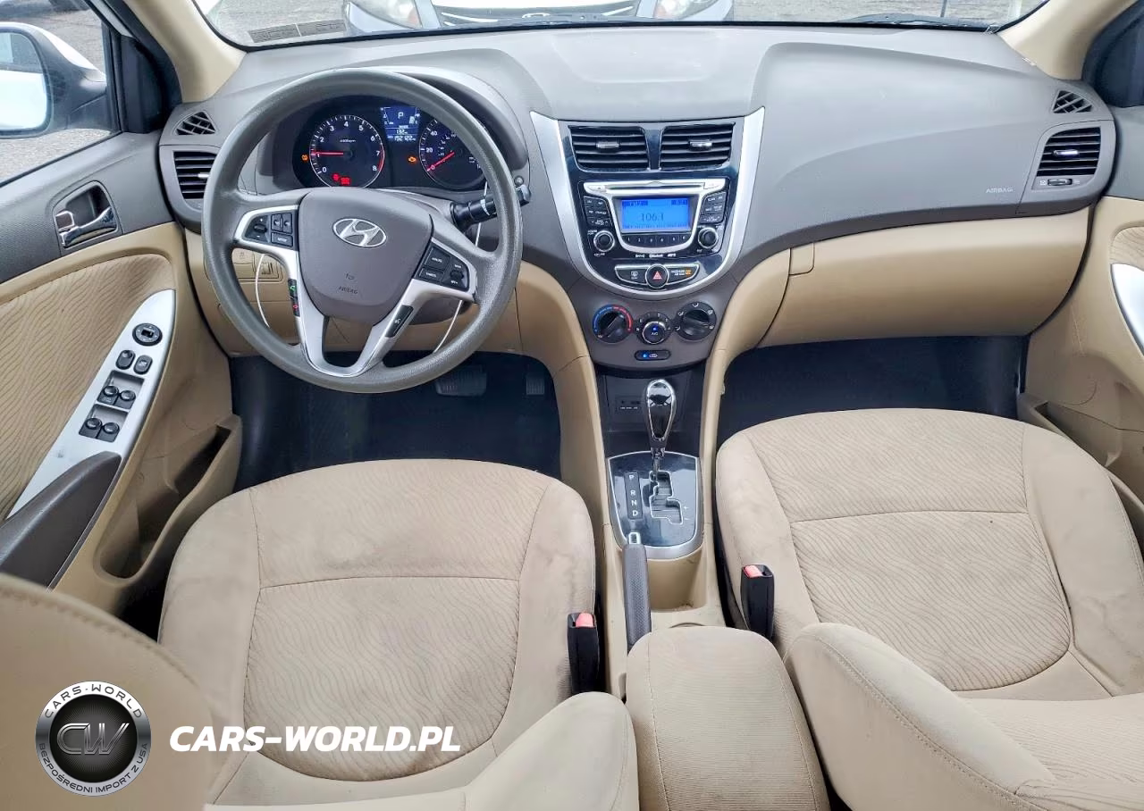 2013 Hyundai Accent Gls VIN:KMHCU4AE5DU435903 - 8