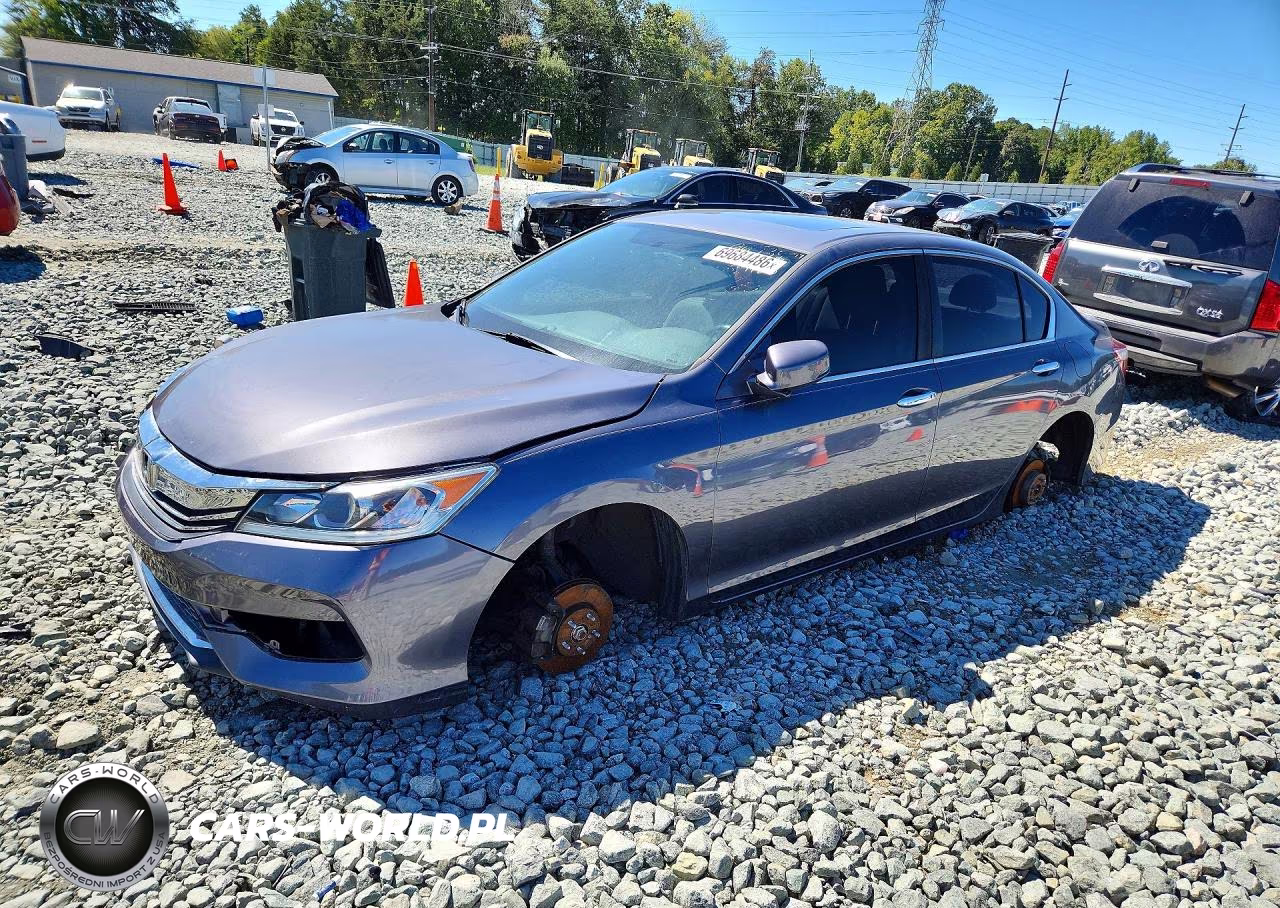 2017 Honda Accord Ex VIN:1HGCR2F72HA095235 - 1