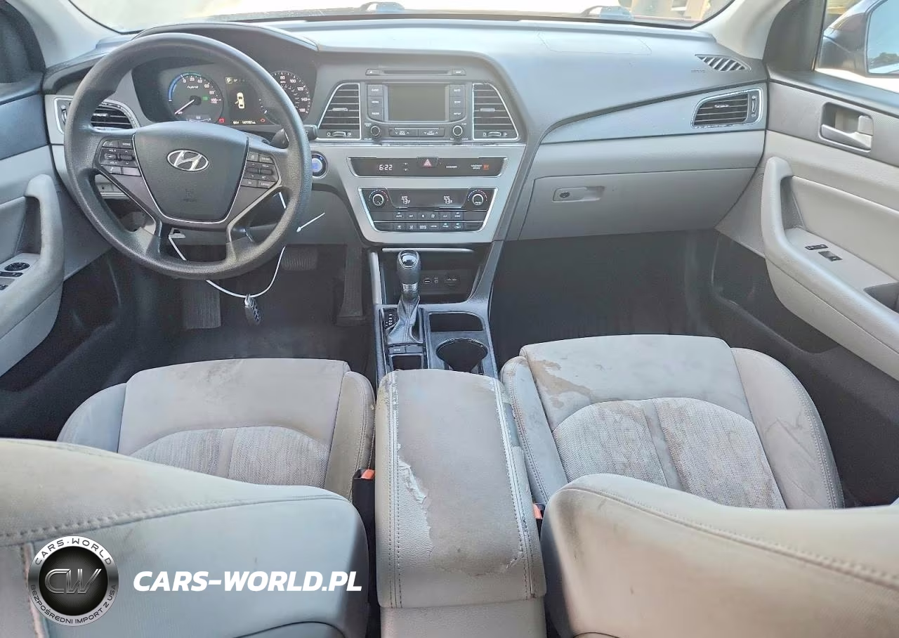 2016 Hyundai Sonata Hybrid Se VIN:KMHE24L12GA027213 - 8