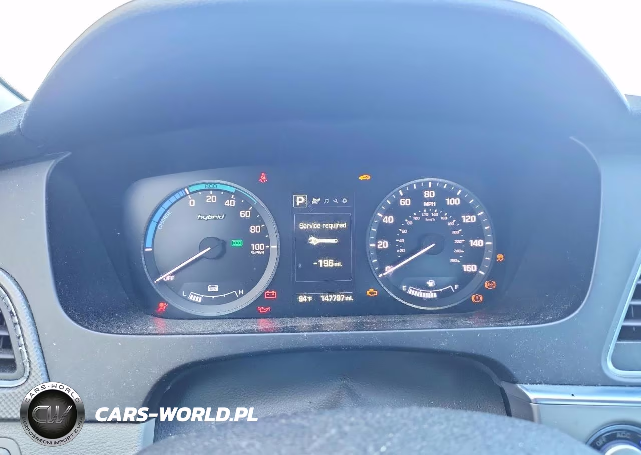 2016 Hyundai Sonata Hybrid Se VIN:KMHE24L12GA027213 - 9