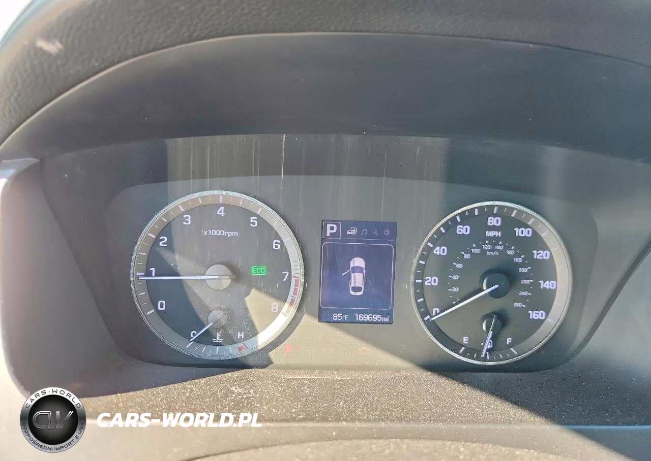 2015 Hyundai Sonata Eco VIN:5NPE24AAXFH112833 - 9