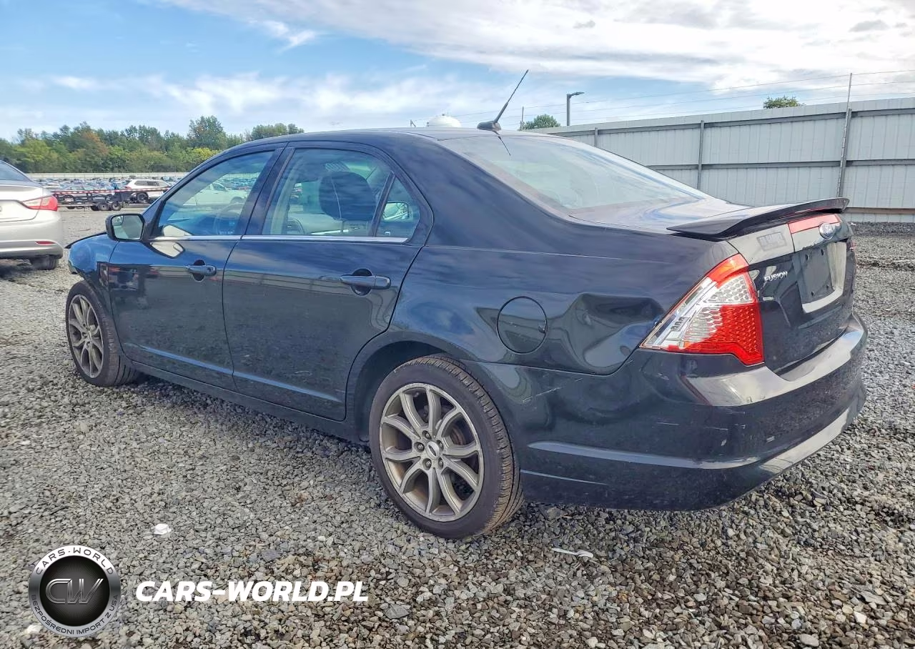 2011 Ford Fusion Se VIN:3FAHP0HA0BR254523 - 2