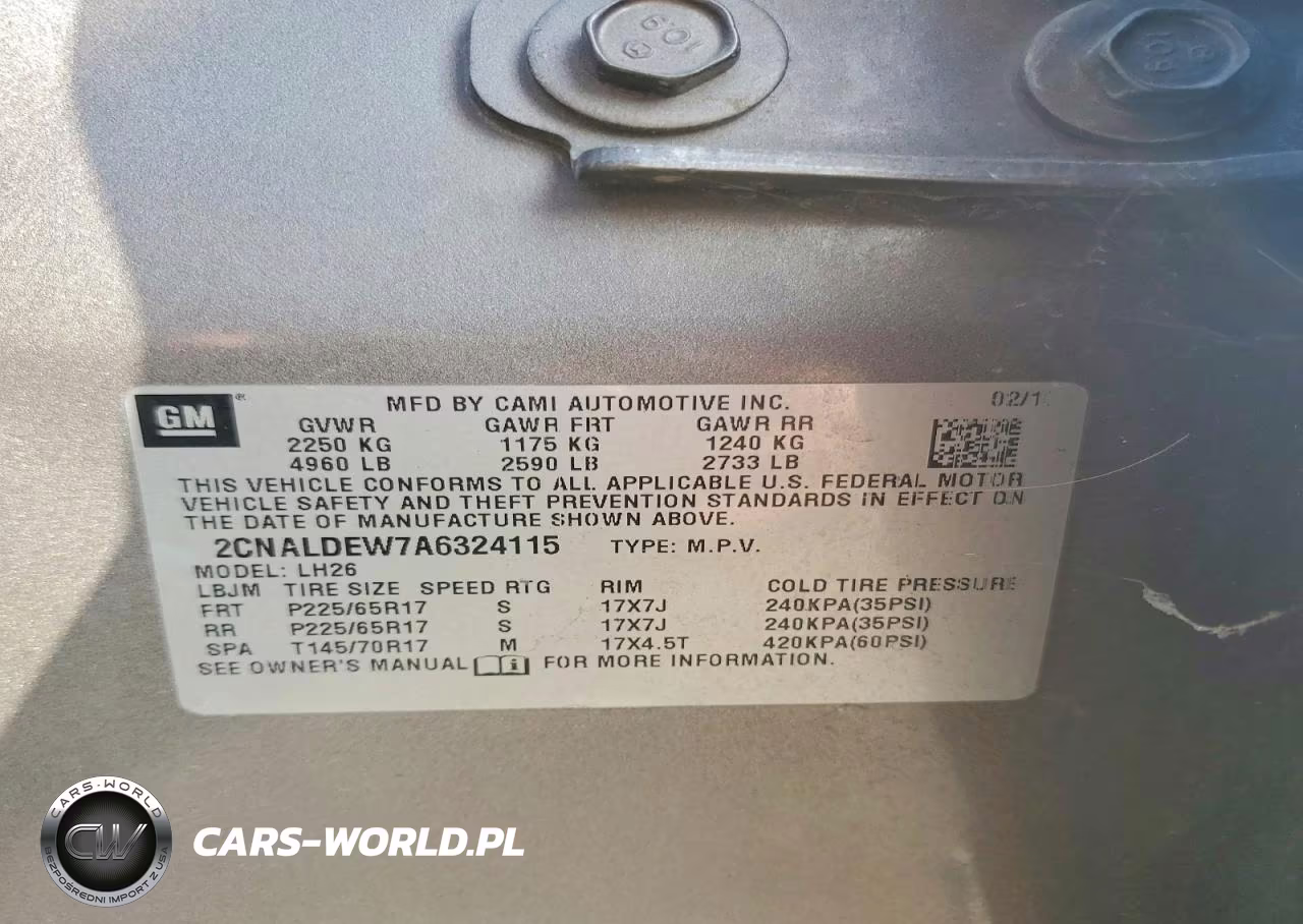 2010 Chevrolet Equinox Lt VIN:2CNALDEW7A6324115 - 13
