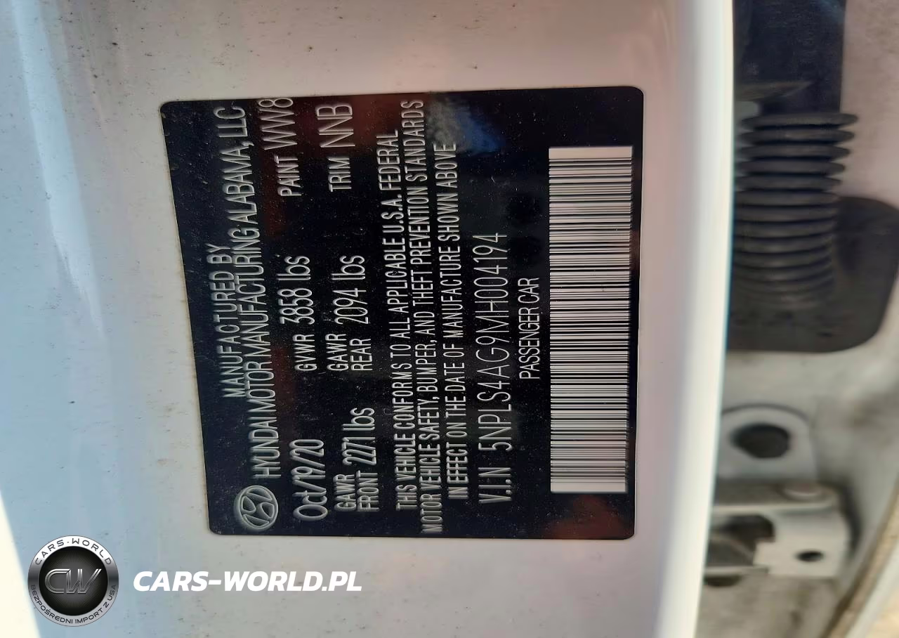 2021 Hyundai Elantra Sel VIN:5NPLS4AG9MH004194 - 12