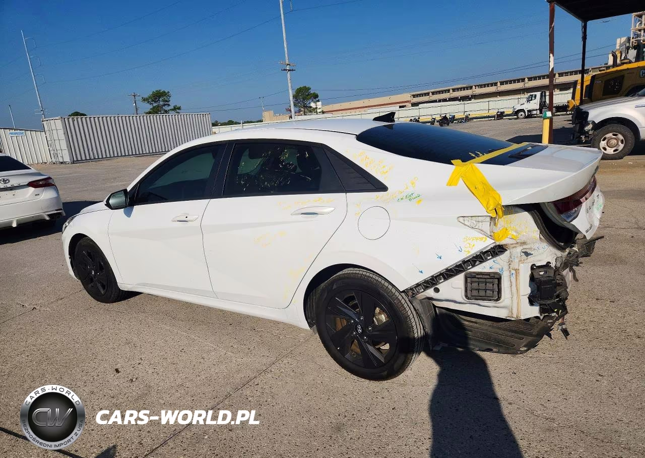 2021 Hyundai Elantra Sel VIN:5NPLS4AG9MH004194 - 2