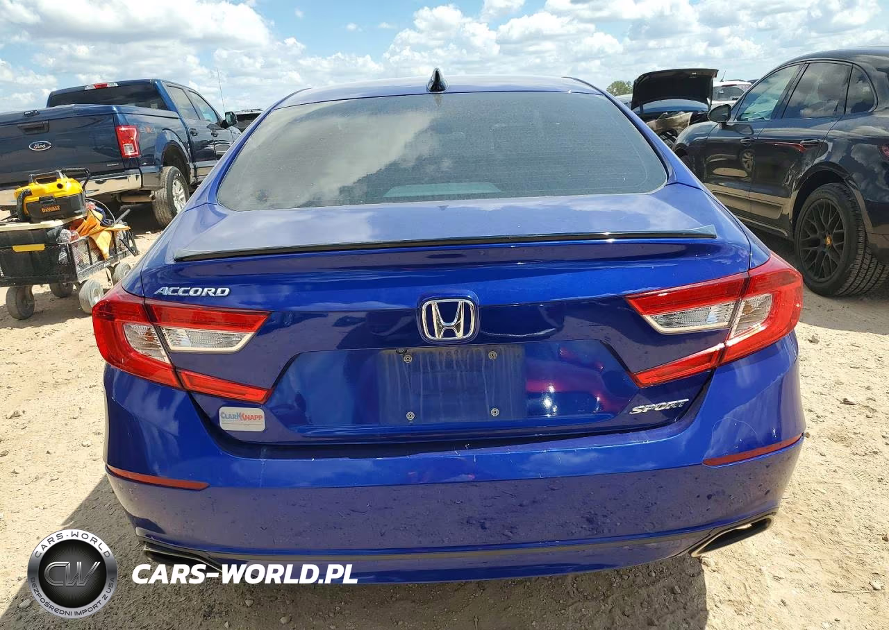 2021 Honda Accord Sport VIN:1HGCV1F32MA118686 - 6