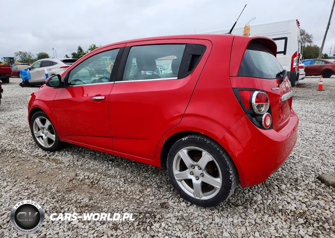 2013 Chevrolet Sonic Ltz VIN:1G1JE6SB2D4221677 - 2