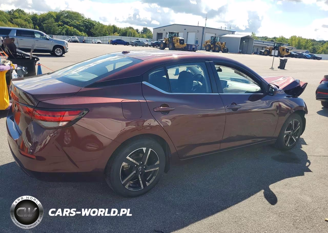 2025 Nissan Sentra Sv VIN:3N1AB8CV6SY325218 - 3