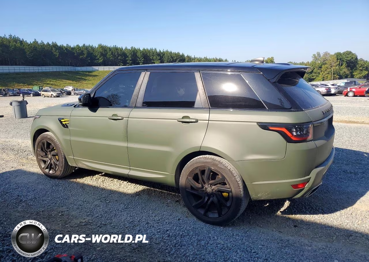 2019 Land Rover Range Rover Sport Hse VIN:SALWR2RU0KA875358 - 2