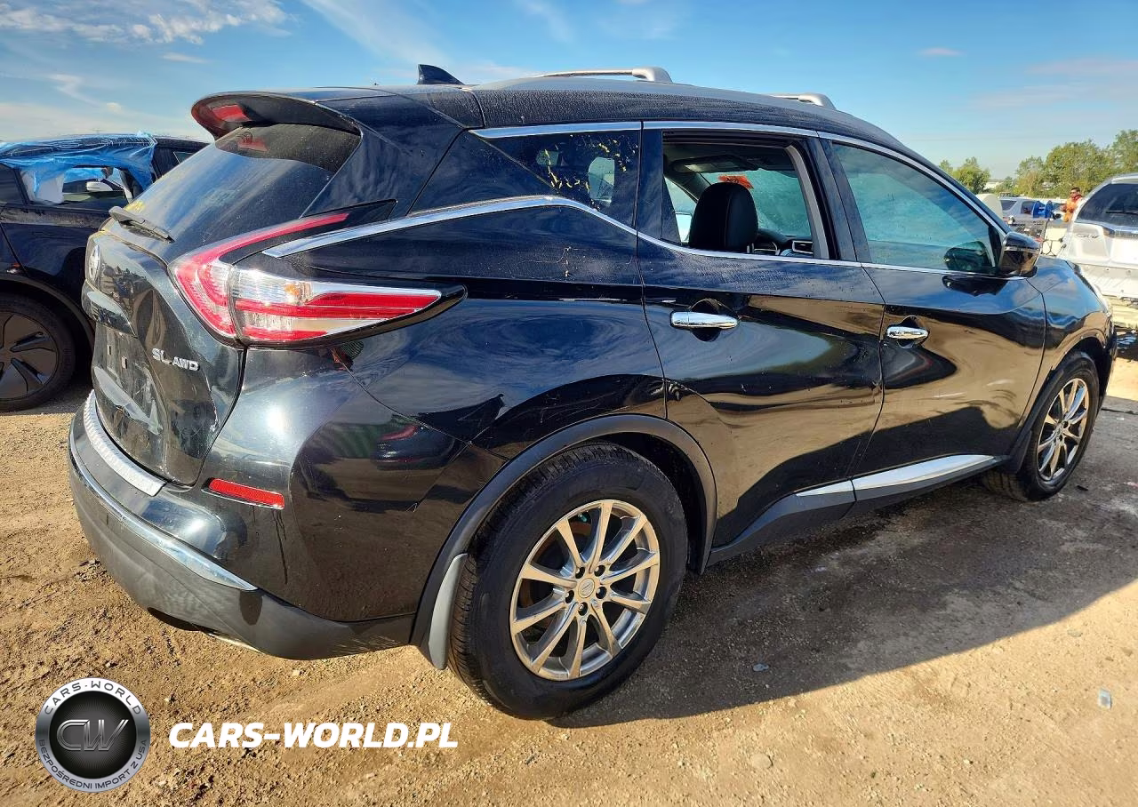 2017 Nissan Murano Sl VIN:5N1AZ2MH2HN146643 - 3