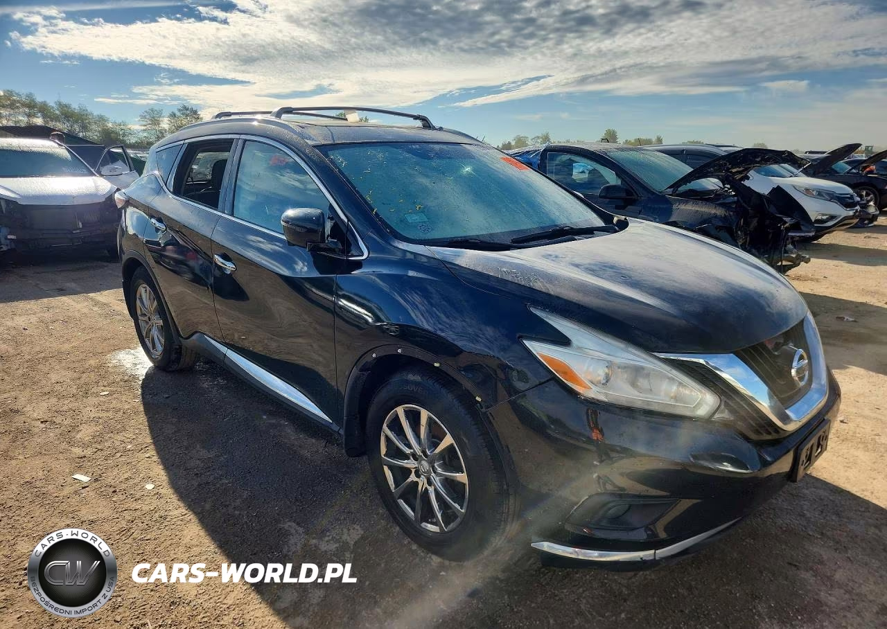 2017 Nissan Murano Sl VIN:5N1AZ2MH2HN146643 - 4
