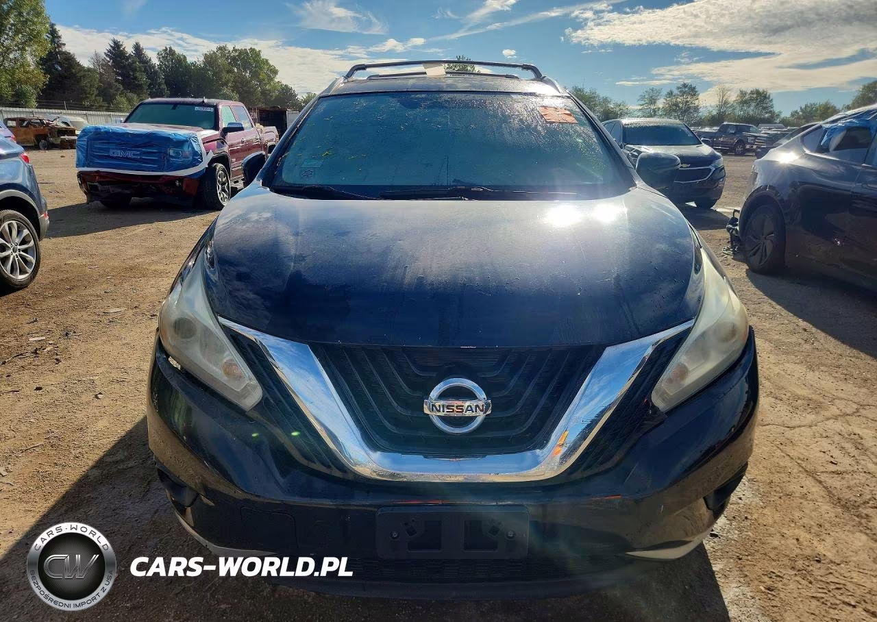 2017 Nissan Murano Sl VIN:5N1AZ2MH2HN146643 - 5