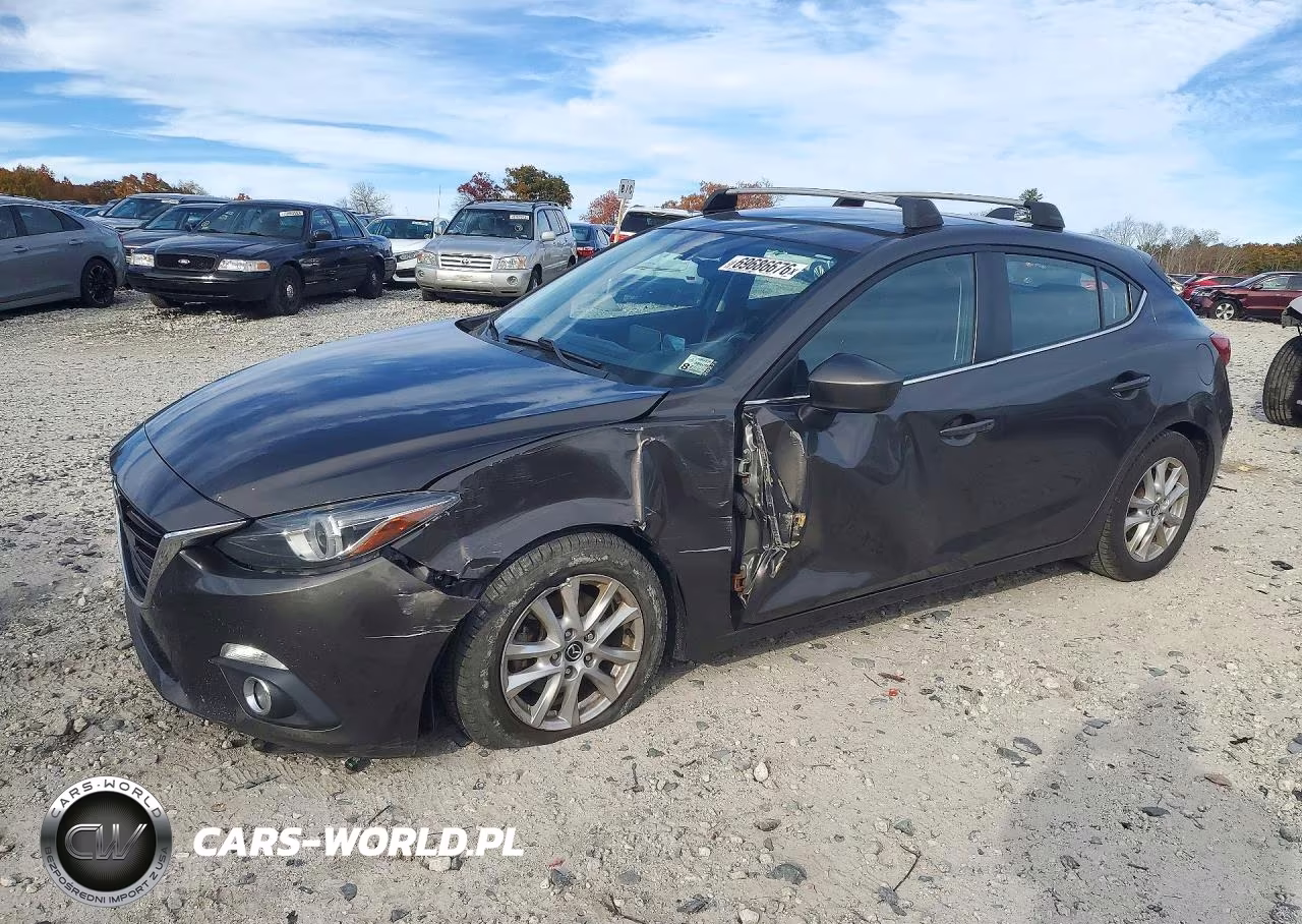 2014 Mazda 3 Touring VIN:JM1BM1L35E1206957 - 1