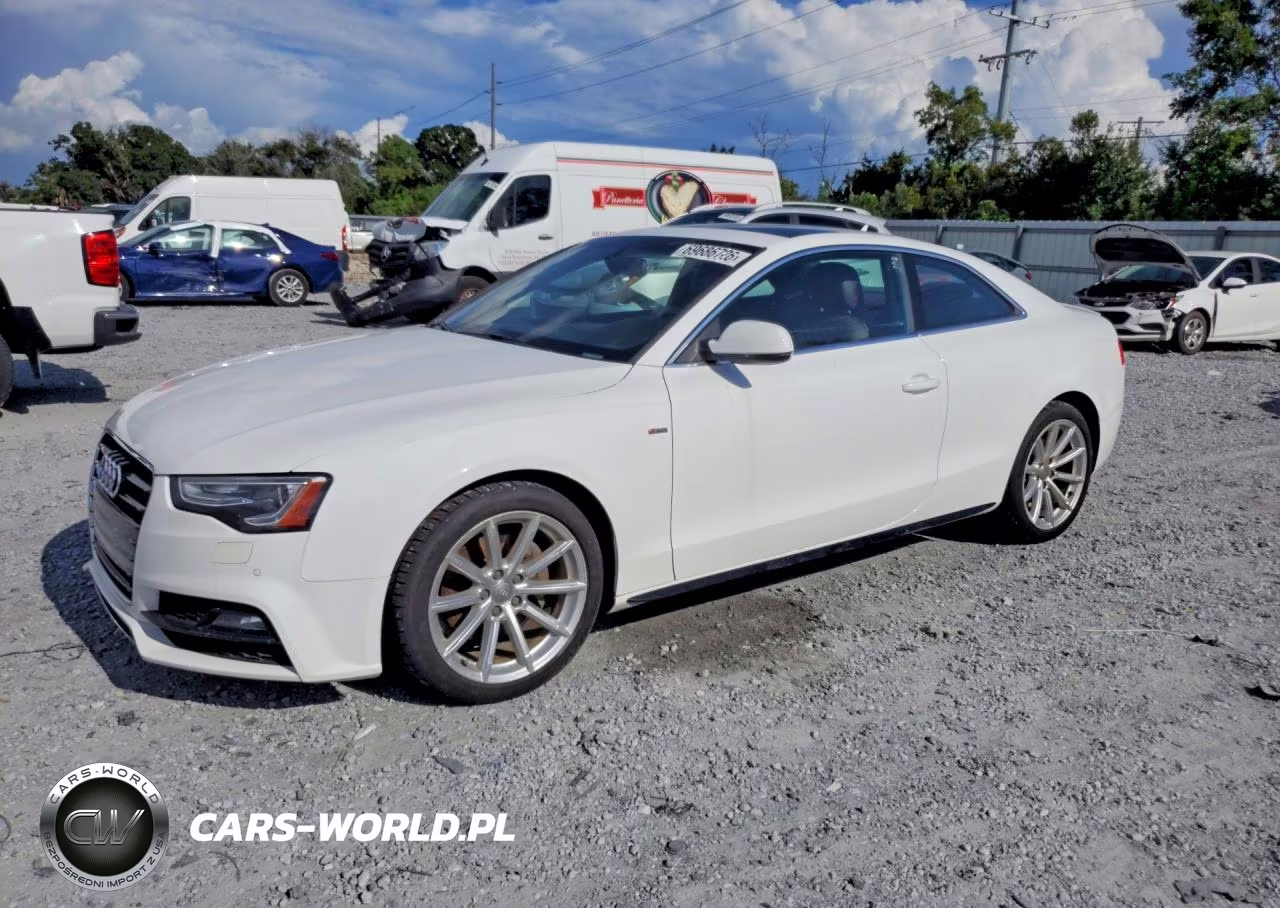 2017 Audi A5 Sport VIN:WAUHGAFR8HA000504 - 1