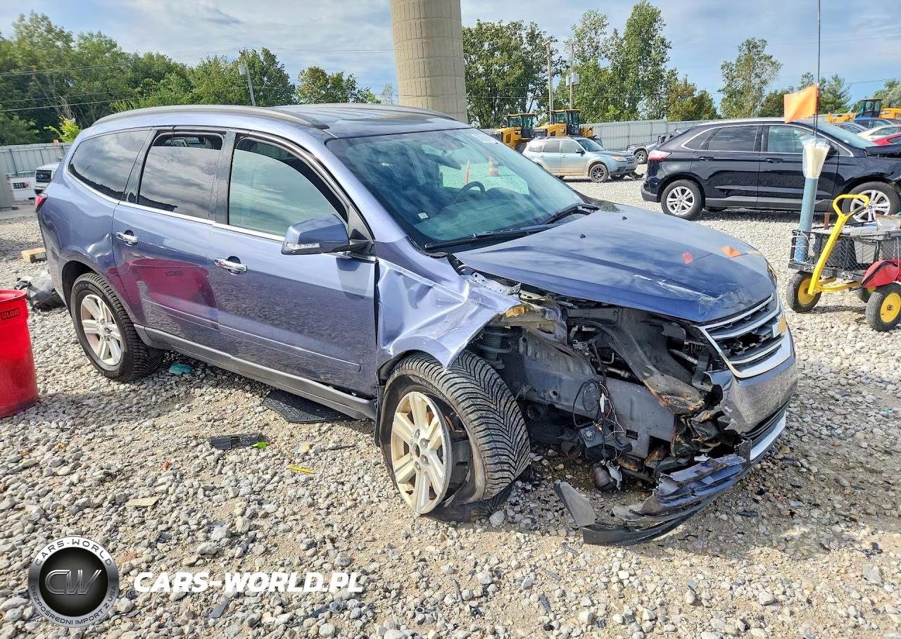 2014 Chevrolet Traverse Lt VIN:1GNKRGKD1EJ268586 - 4