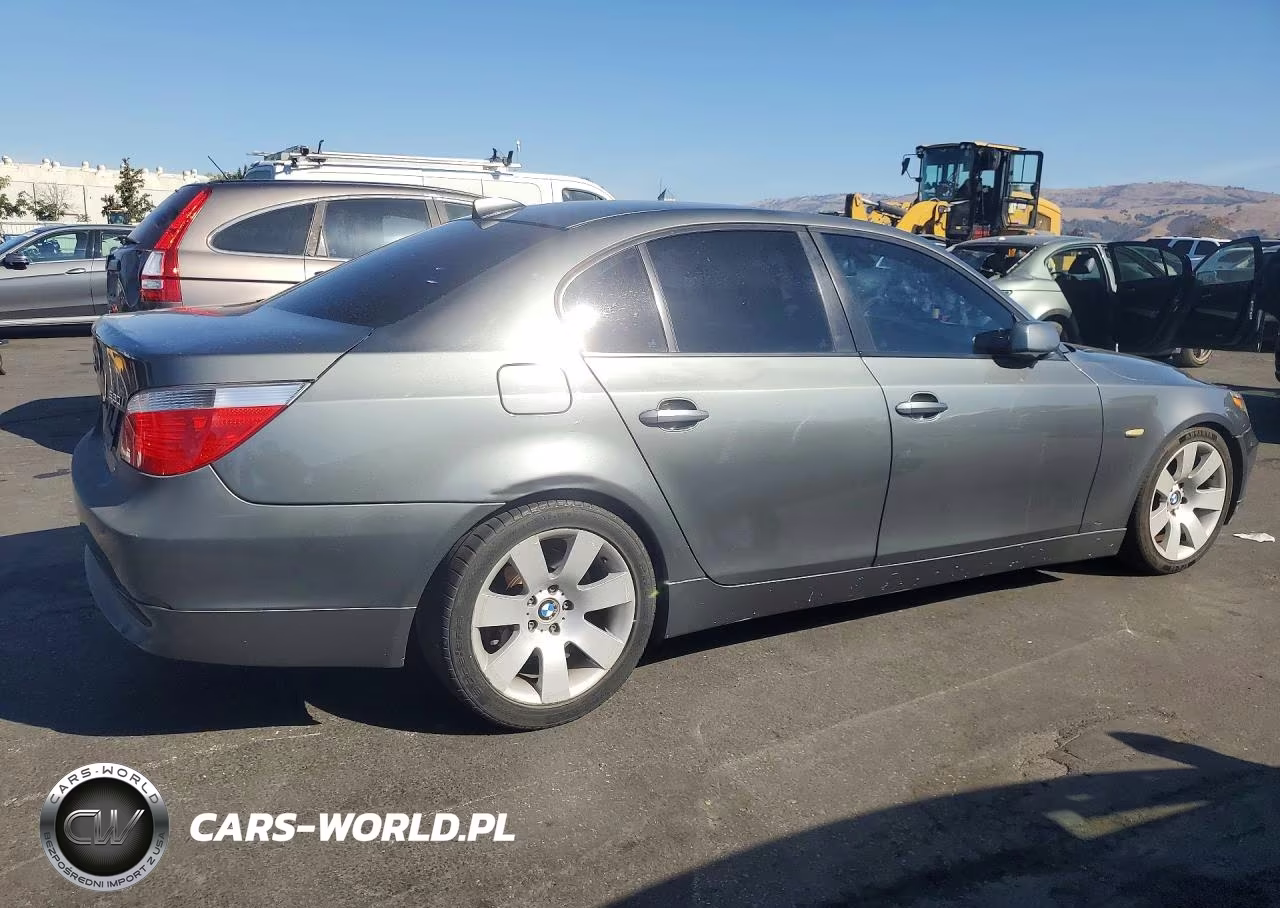 2005 BMW 530 I VIN:WBANA73505B818680 - 3