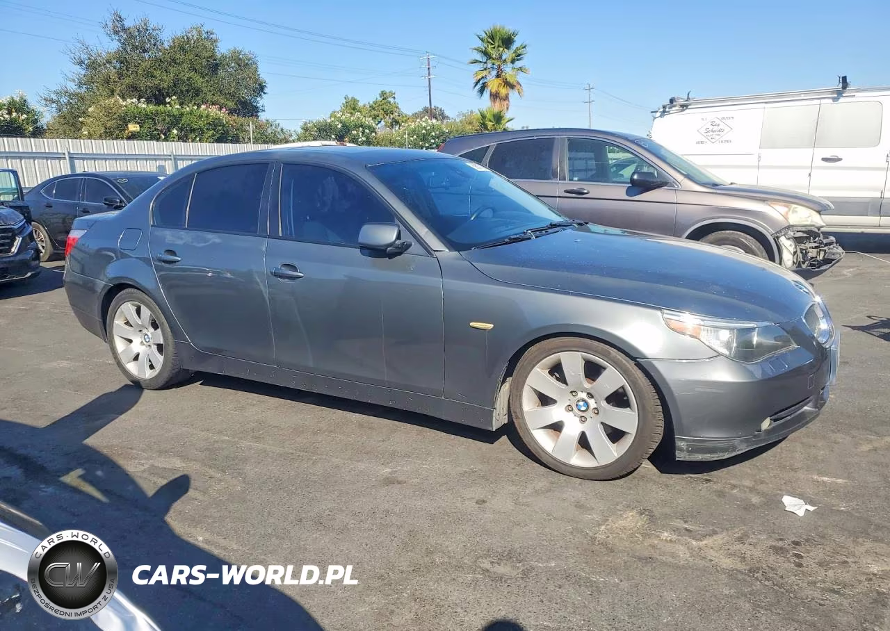 2005 BMW 530 I VIN:WBANA73505B818680 - 4
