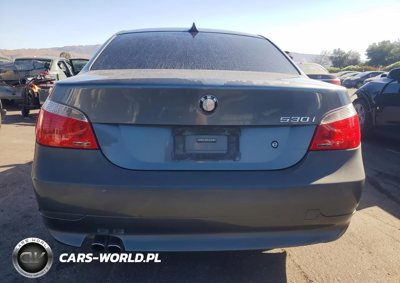 2005 BMW 530 I VIN:WBANA73505B818680 - 6