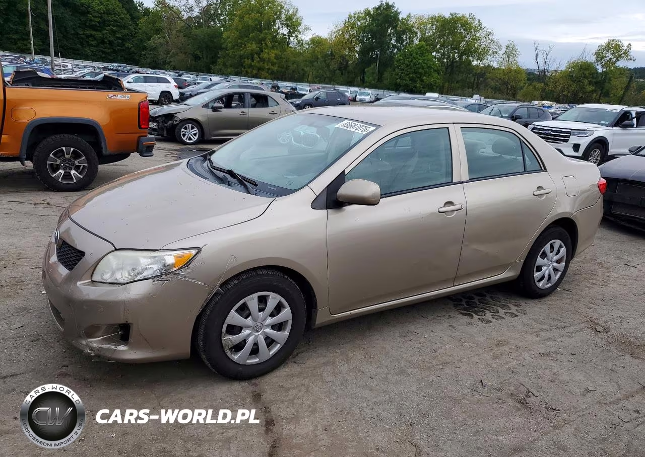 2010 Toyota Corolla Le VIN:2T1BU4EE0AC470349 - 1