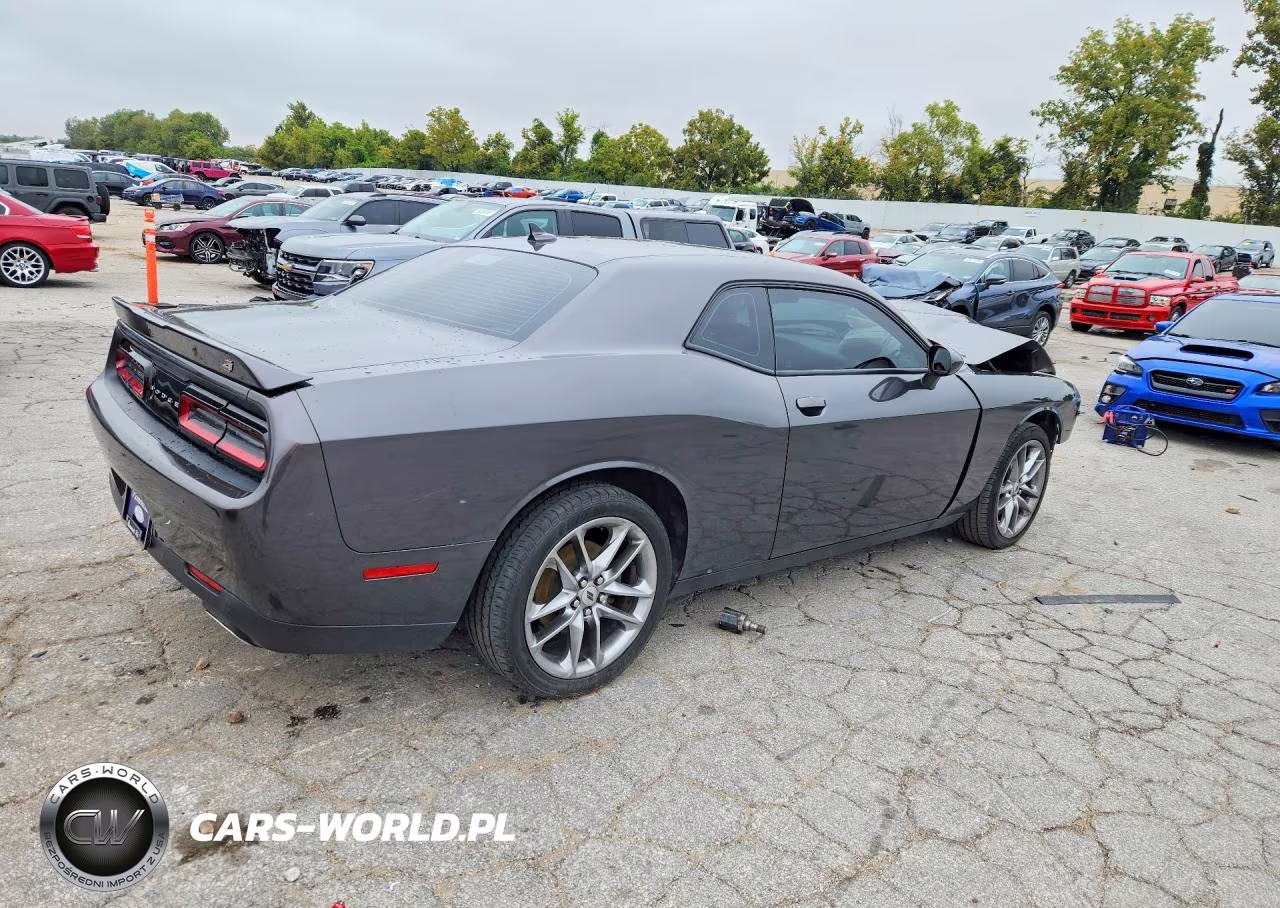 2022 Dodge Challenger Gt VIN:2C3CDZKGXNH247727 - 3