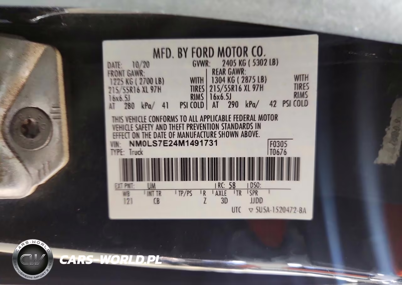 2021 Ford Transit Connect Xl VIN:NM0LS7E24M1491731 - 13