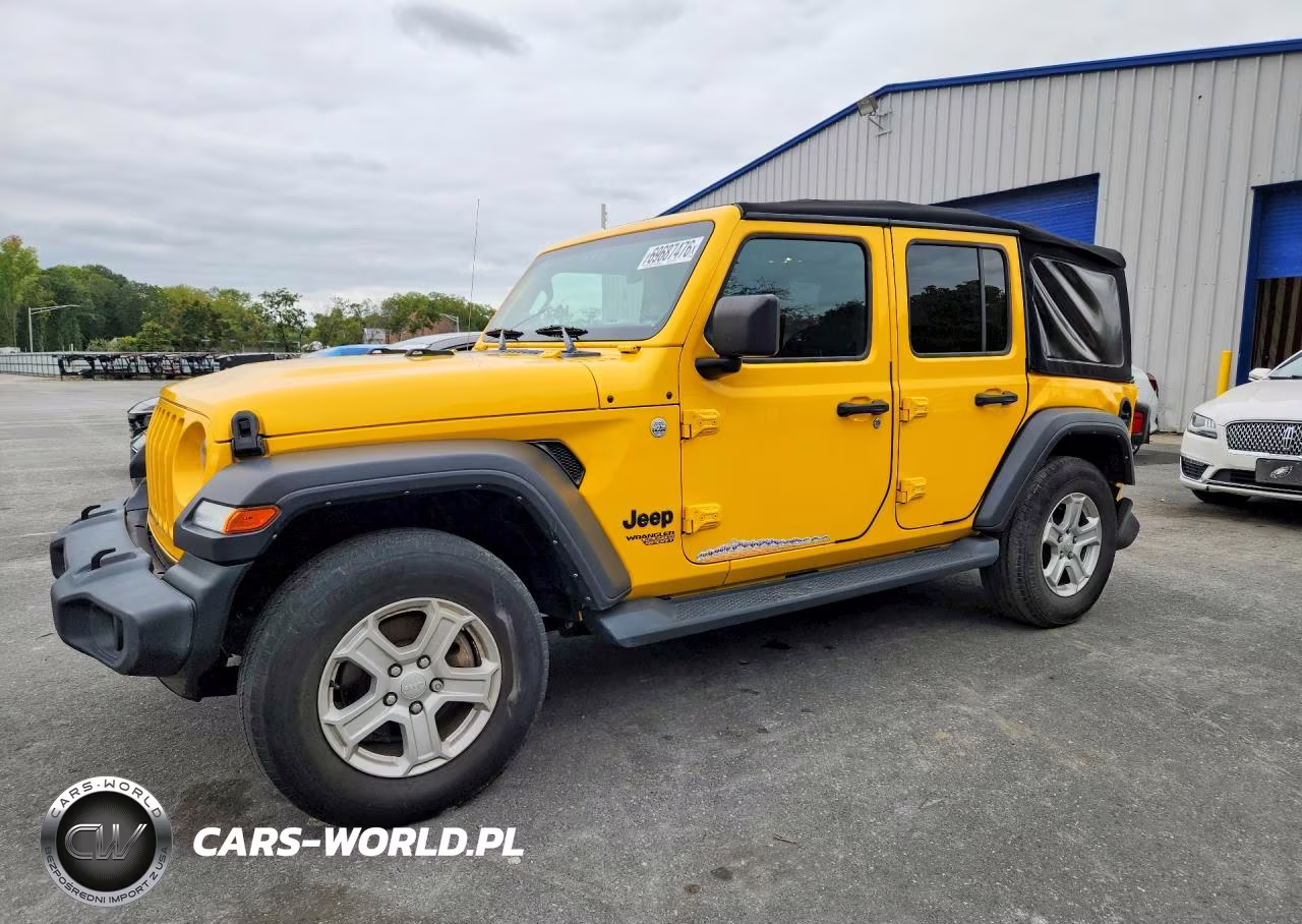 2021 Jeep Wrangler Unlimited Sport VIN:1C4HJXDN4MW737123 - 1