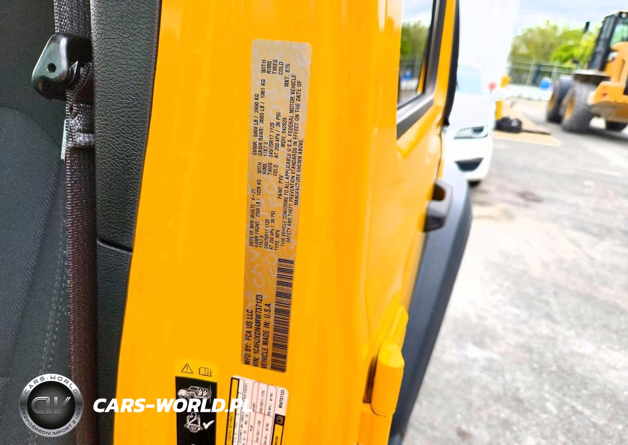 2021 Jeep Wrangler Unlimited Sport VIN:1C4HJXDN4MW737123 - 12
