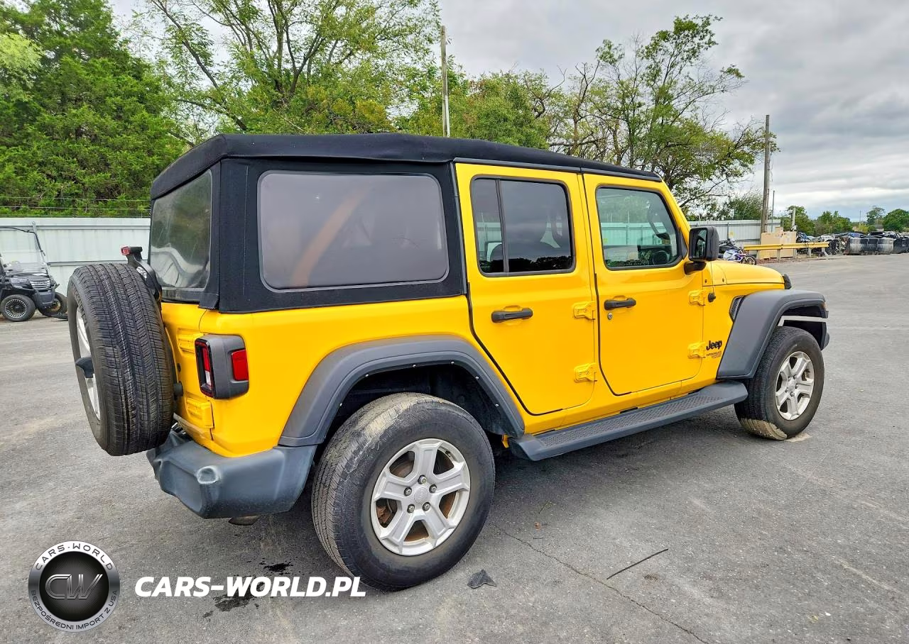 2021 Jeep Wrangler Unlimited Sport VIN:1C4HJXDN4MW737123 - 3