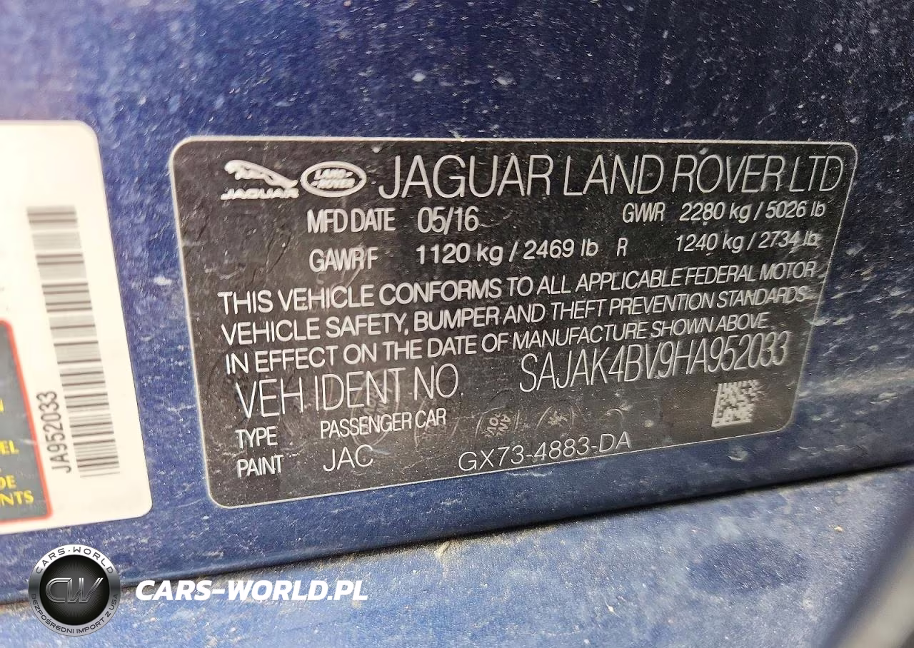 2017 Jaguar Xe Prestige VIN:SAJAK4BV9HA952033 - 12