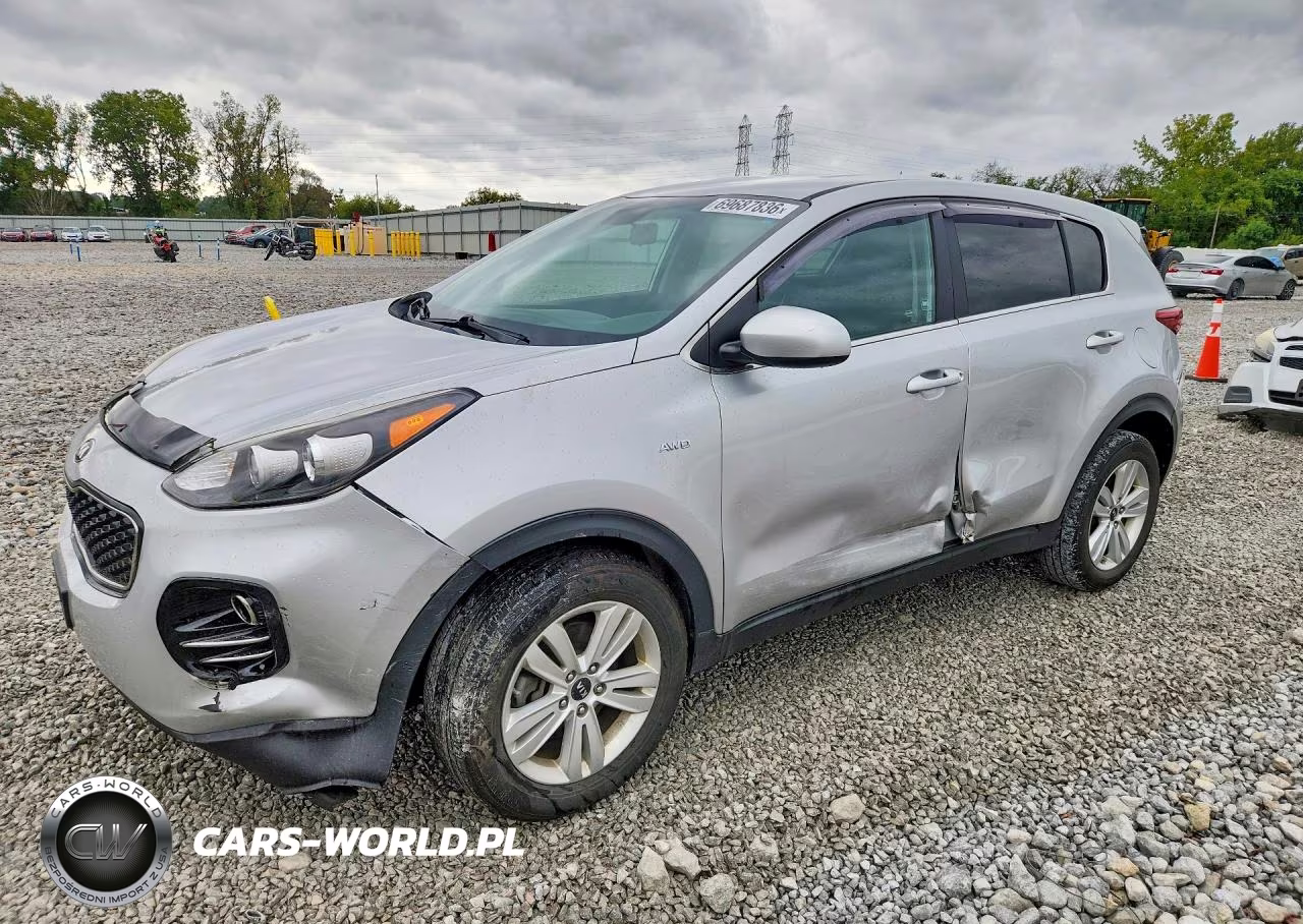 2017 Kia Sportage Lx VIN:KNDPMCAC6H7139999 - 1