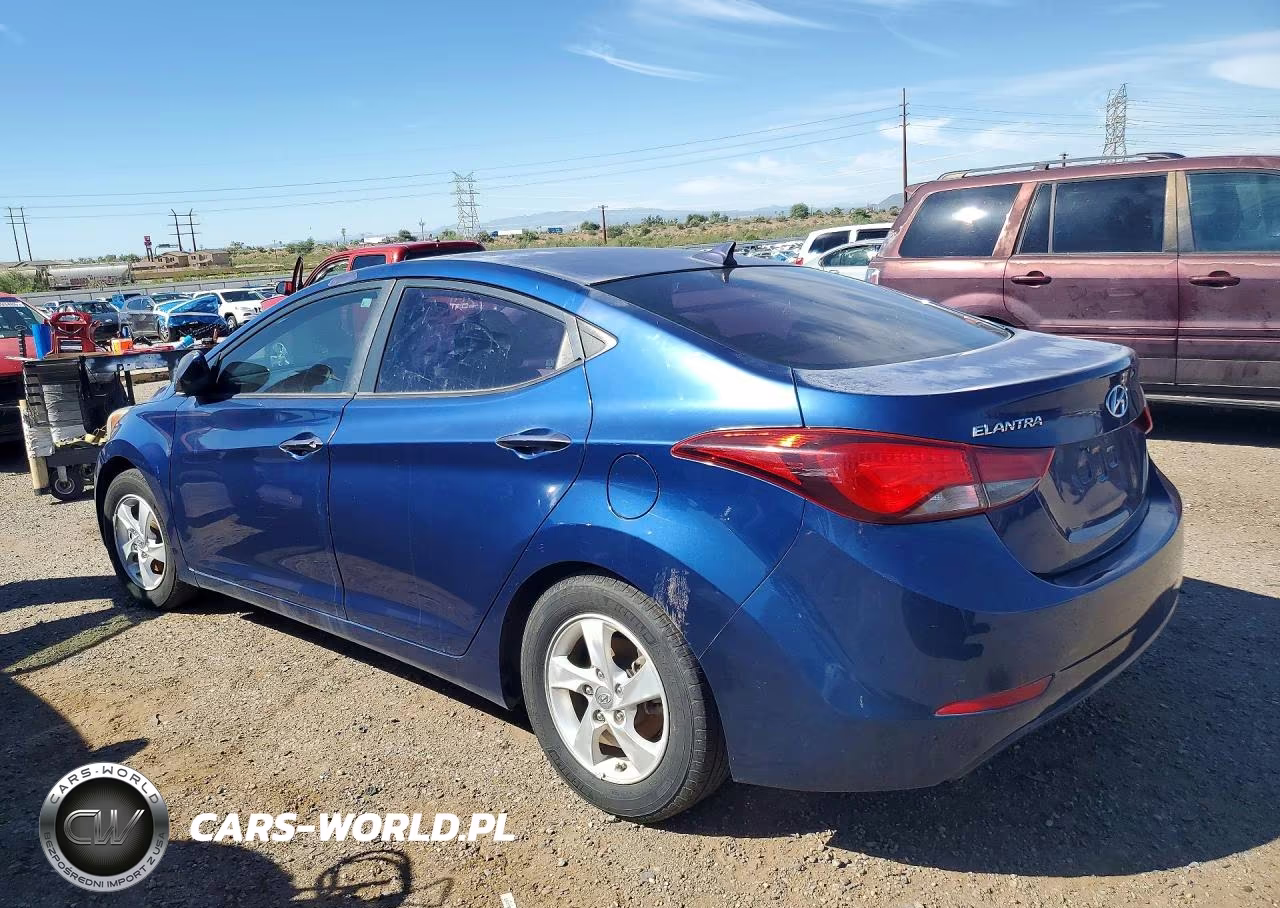 2015 Hyundai Elantra Se VIN:5NPDH4AE7FH571167 - 2