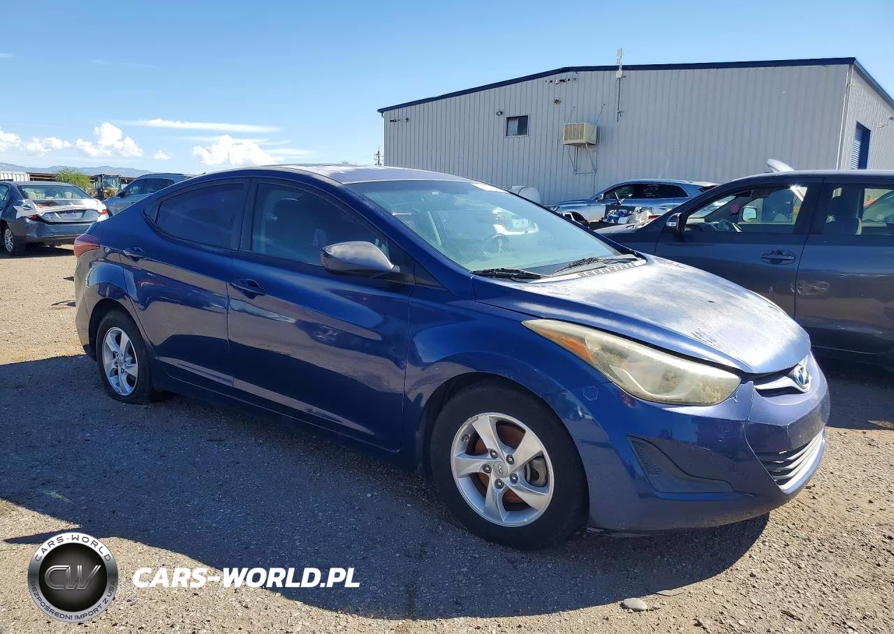 2015 Hyundai Elantra Se VIN:5NPDH4AE7FH571167 - 4