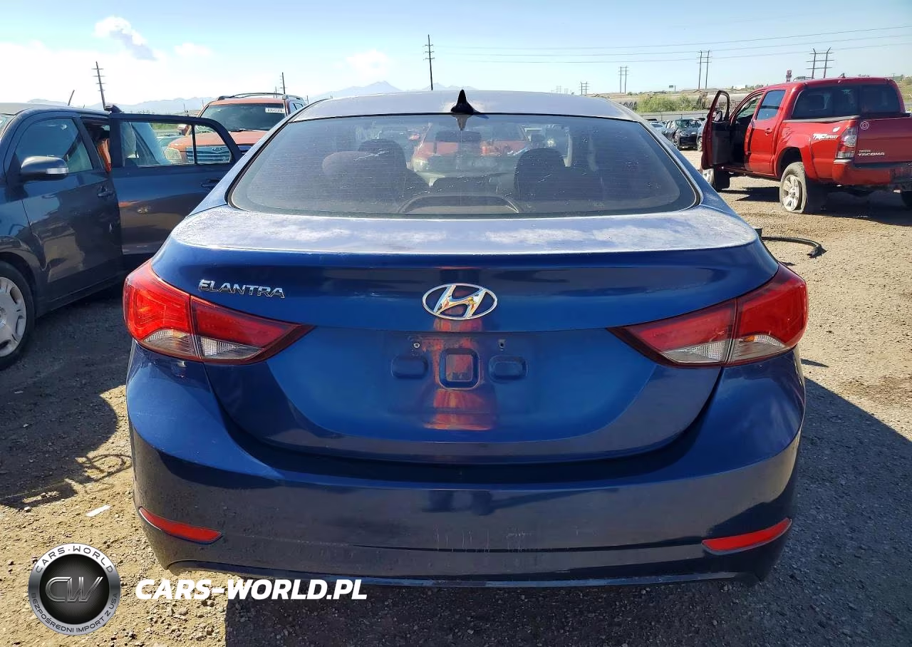 2015 Hyundai Elantra Se VIN:5NPDH4AE7FH571167 - 6